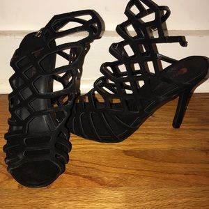 Big Buddha Black Heels